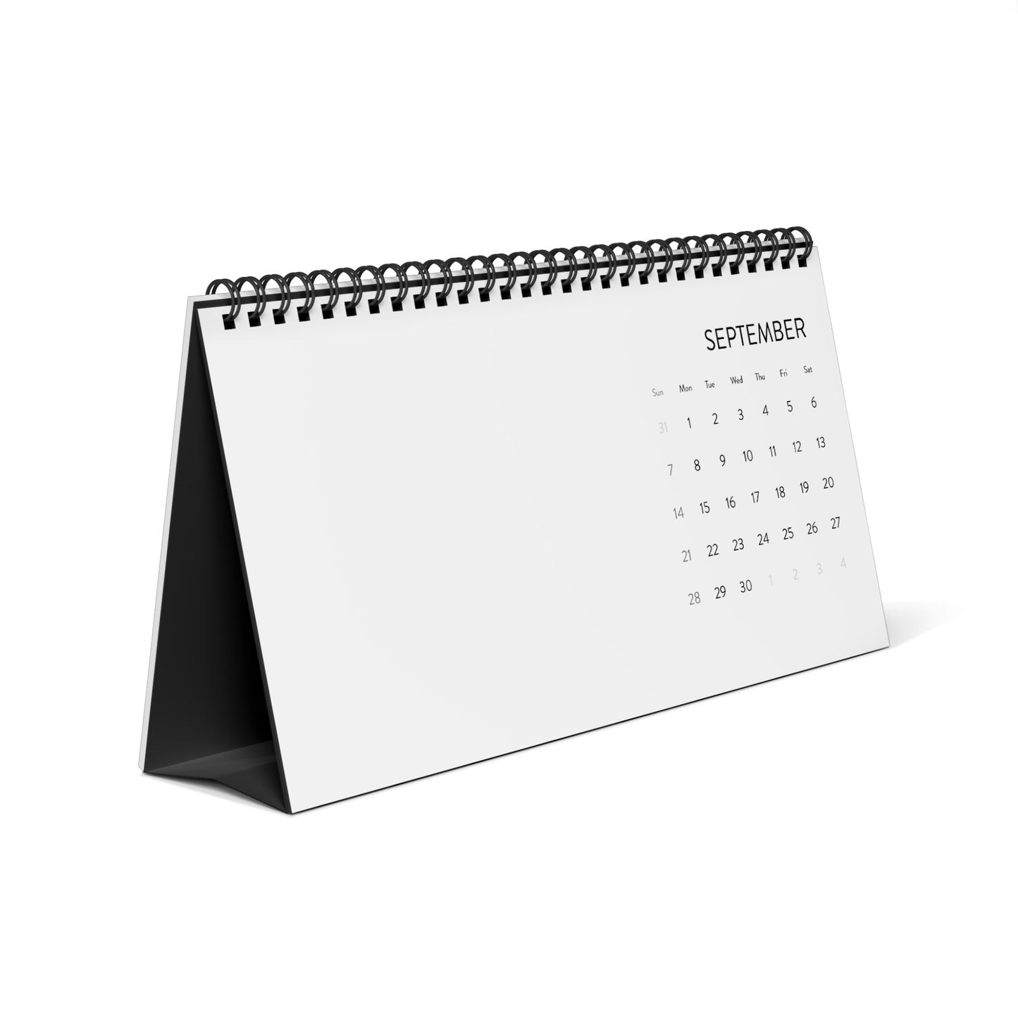 Desktop Calendar (2025 grid) - Ron Bell